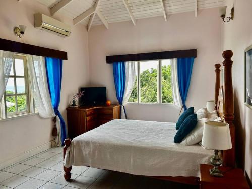 Luxury 5-Bed Villa in Tobago The Big Yellow House in سكاربوروف