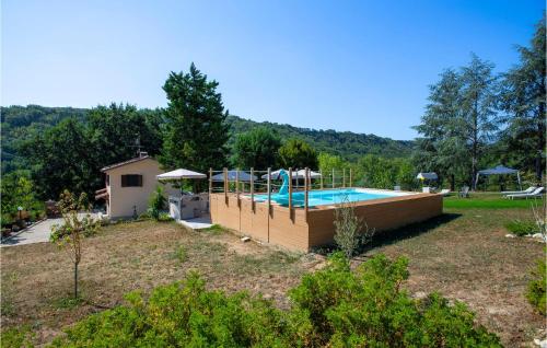 Cozy Home In Civitaquana With Private Swimming Pool, Can Be Inside Or Outside