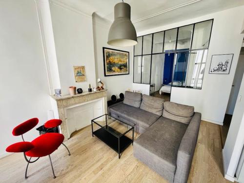 Appartement climatisé en plein cœur du panier - Location saisonnière - Marseille