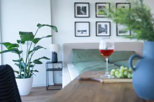 Helles Apartment mit tollem Blick über Augsburg in Augsburg, Deutschland