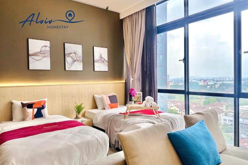 Alviv 99 Suites I Family Suite I 4-7 pax I 5minsMelakaCruise2 Malacca