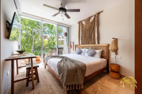 NHOA 207B Lux 1BR Condo Pool View in Aldea Zama, Tulum