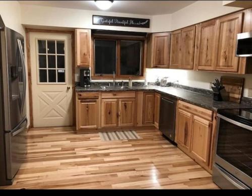 ห้องครัว, The Big-Lake Lodge at Lake Champlain in เบอร์ลิงตัน (VT)