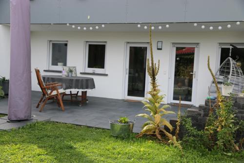 陽台/露台, Ferienappartement Albschätzle (Ferienappartement Albschatzle) in 加默廷根