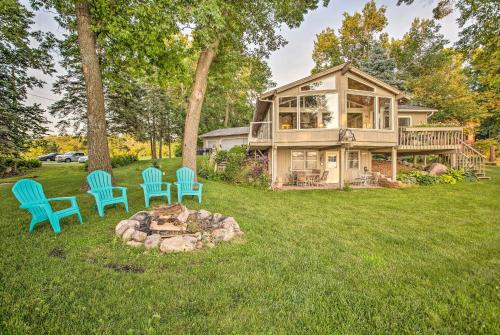 . Cedar Lake Retreat with Boathouse and Dock!