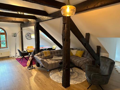 Stilvolle Ferienwohnung in historischer Stadtvilla in Neubrandenburg