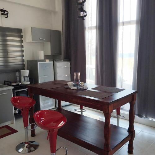 Iekārtas, STUDIOS POSEIDONIA apartments 50 & 70 sqm with sea view in Posidonia