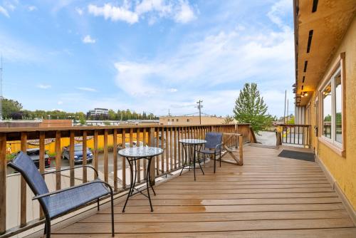 A szálláshely kívülről, Qupqugiaq Inn in Anchorage (Alaszka)