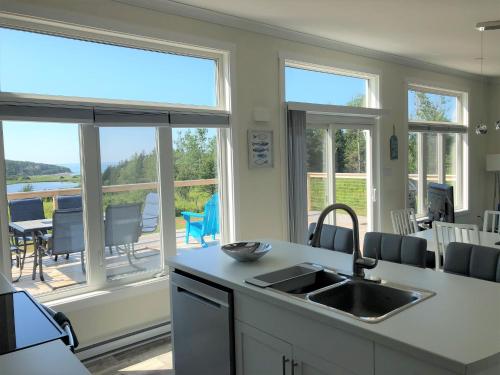 virtuve, Colindale Beach Villas in Port Hood (NS)