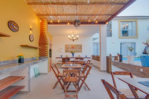 Restaurant, Pousada Nanina de Geriba in Buzios
