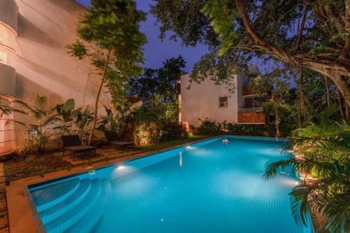 Swimming pool, HideAway 1BHK, Parra, North Goa (STU) in Parra