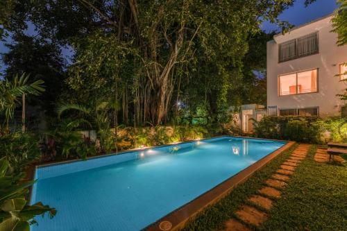 Swimming pool, HideAway 1BHK, Parra, North Goa (STU) in Parra