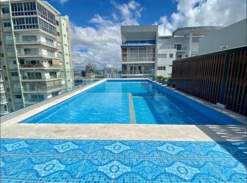 Apart Luxury Piantini, rooftop lujoso, Piscina