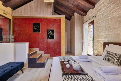 Sunaktis luxury villa in Theriso