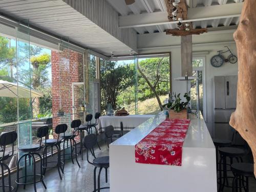 Restaurant, Lin Qi in my heart Villa in Dongshi distrikt