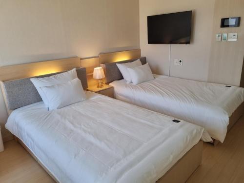 Twin room for business in Gimcheon-si