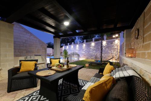 Sunaktis luxury villa in Theriso