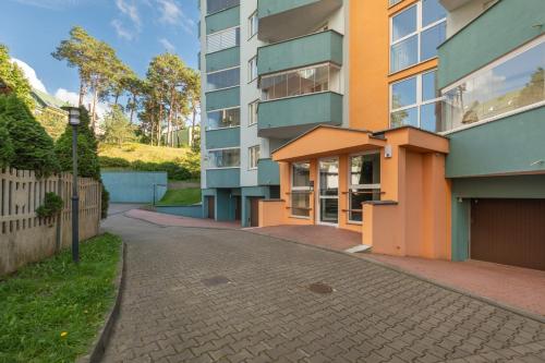 ทางเข้า, Comfy Apartments with Balcony Turystyczna Międzyzdroje by Noclegi Renters (Comfy Apartments with Balcony Turystyczna Miedzyzdroje by Noclegi Renters) in มิซซิสดรอจ