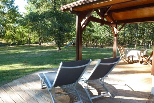 Gite en forêt landaise avec jacuzzi d'intérieur