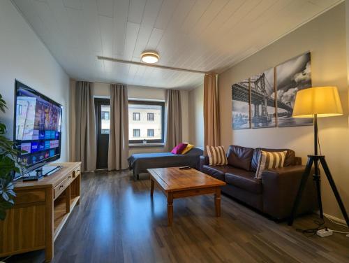 Wonderful and spacious city center apartment - own carpark - Apartment - Rauma