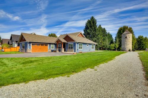 Modern Sandpoint Home with Lake Pend Oreille View!