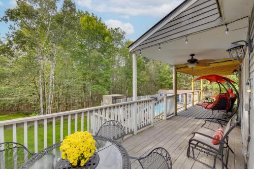 Searsport Paradise with Private Pool and Patio!