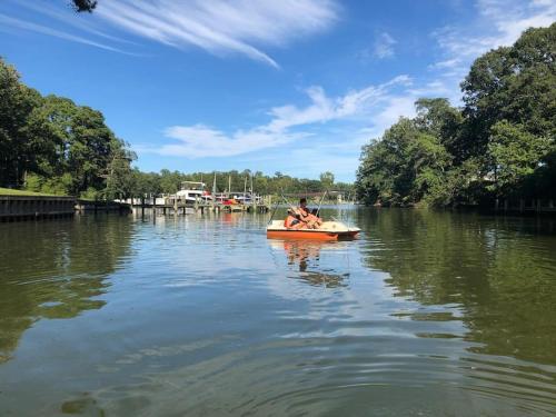 Waterfront Home With Boat Dock & Study