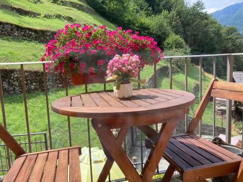 Balkons/terase, B&B Maison Vallomy in Lillianes