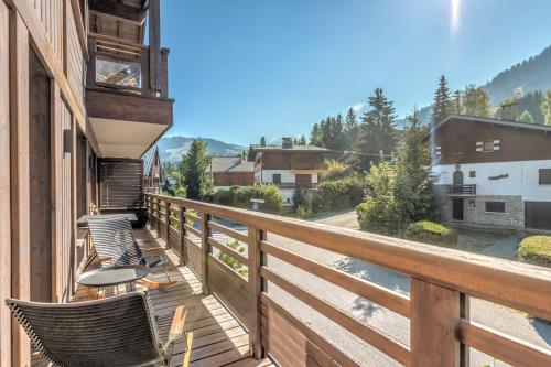 Cosy three-bedroom and balcony in Megève - Welkeys