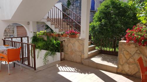 Erkély/terasz, Apartments Jerko in Vrboska