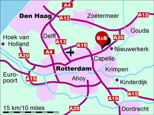  B&B Zevenkamp in Rotterdam