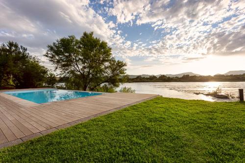 泳池, Waschbank River Lodge in 加里普大壩
