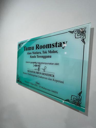 TAMU ROOMSTAY TOK MOLOR in Kuala Ibai