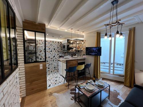 Appartement Montmartre Sacré Cœur, Paryż