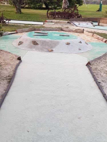 Mini golf course, Warradale Lodge and Mini Golf in Manjimup