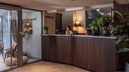 大堂, Hotel Terme Jezercica in 下斯圖比察