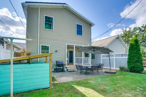 The 1818 Home with Porch and Grill - 1 Mi to Beach!