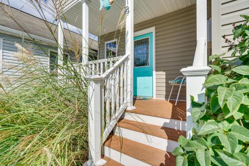 The 1818 Home with Porch and Grill - 1 Mi to Beach!