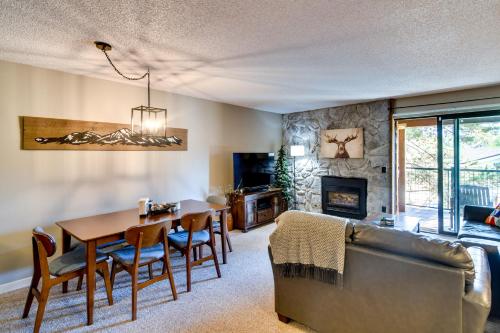 Elevated Fraser Condo with Mountain View and Amenities