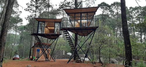 Glamping Pinochueco in Huasca de Ocampo, Mexico