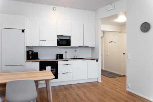 keittiö, Forenom Serviced Apartments Pori Antinkatu in Pori