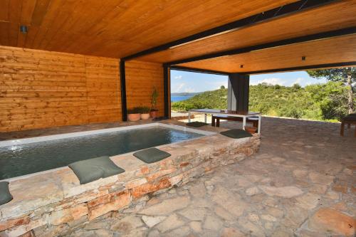 Swimming pool, Vela Baraka by Villas Guide in Dragove