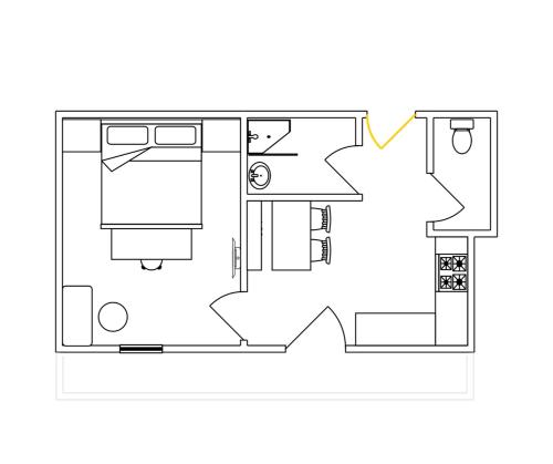 1 king bed