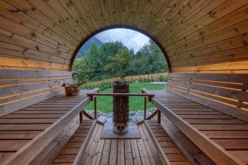 ซาวน่า, *Nouveau* Chalet Chamonix Cottage in เล ปราซ ด็อง บาส