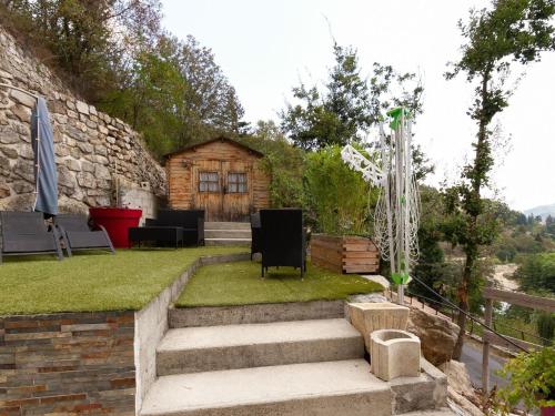 Holiday Home in Le Cheylard with Fireplace