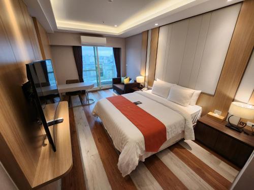 1 double bed