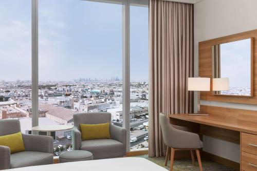 King Room with City View room in Hilton Garden Inn Kuwait