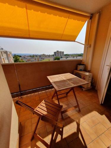 Vistas, Appartement avec 3 chambres 80m2 plein sud in Marignane