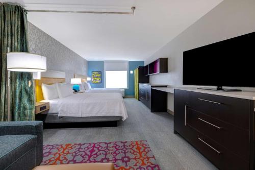 2 queen beds