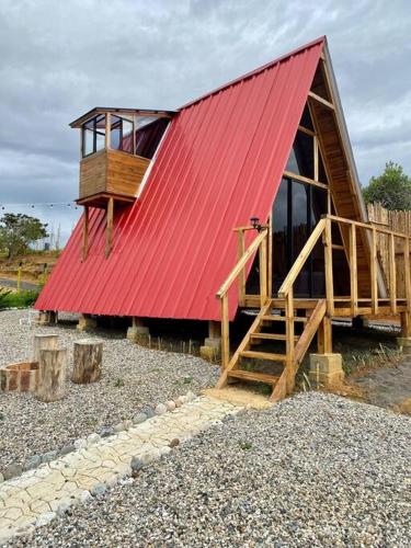 Chalet Glamping la Pradera vía San Gil - Barichara